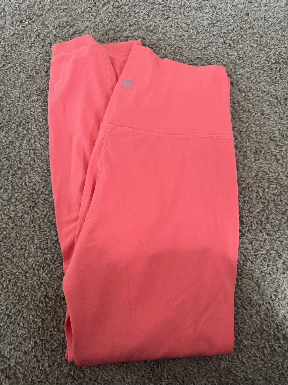 Lululemon Coral Wunder Train leggings